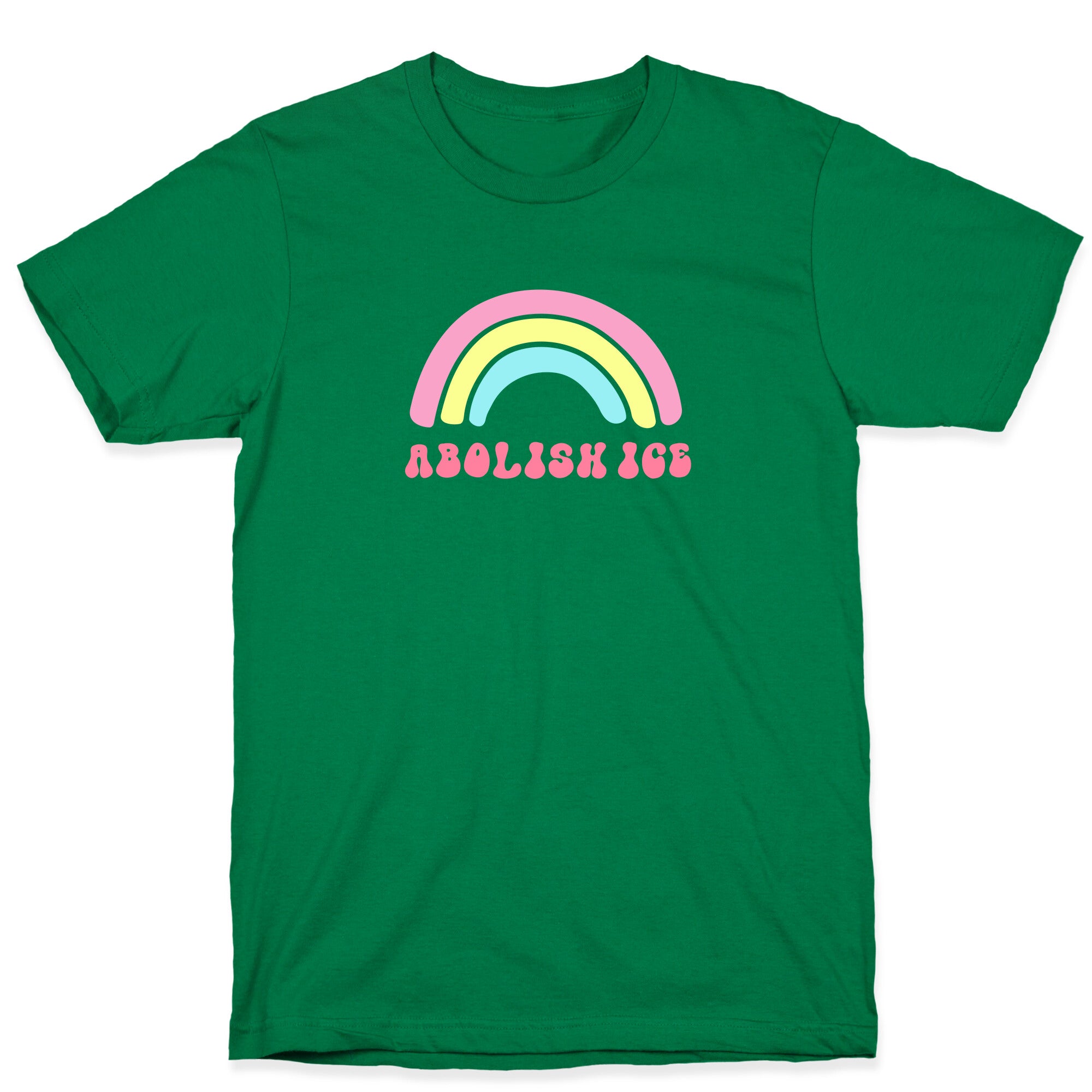 Abolish ICE Rainbow T-Shirt