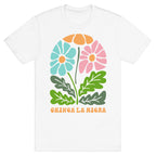 Chinga La Migra Flower T-Shirt