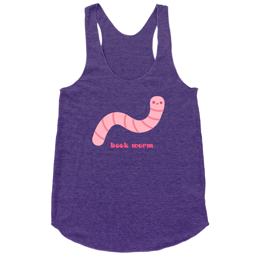 Book Worm Racerback Tank