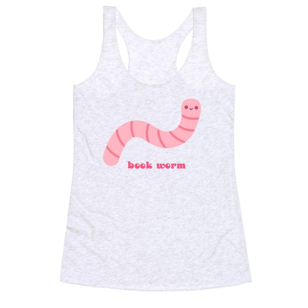 Book Worm Racerback Tank