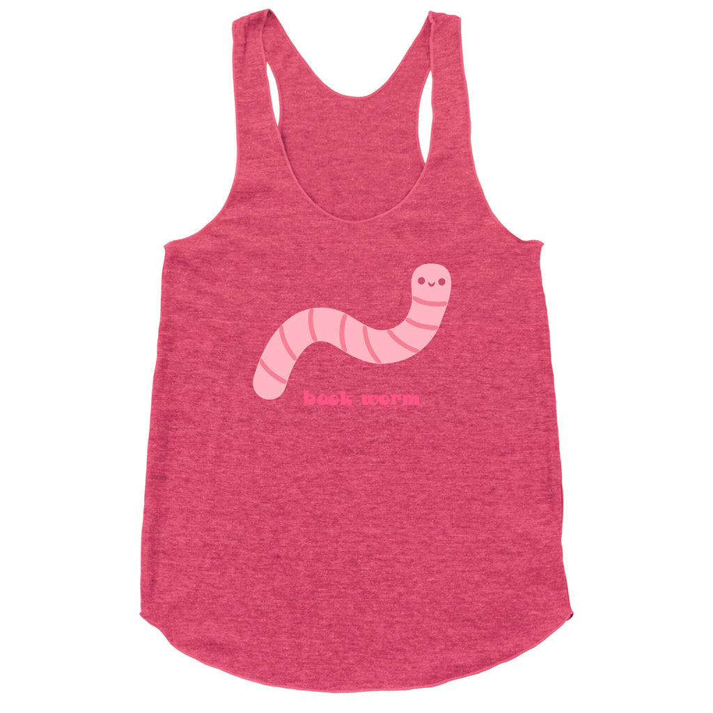 Book Worm Racerback Tank