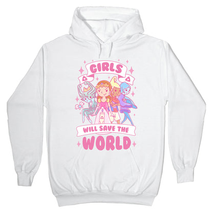 Zelda Girls Will Save The World Parody Hoodie