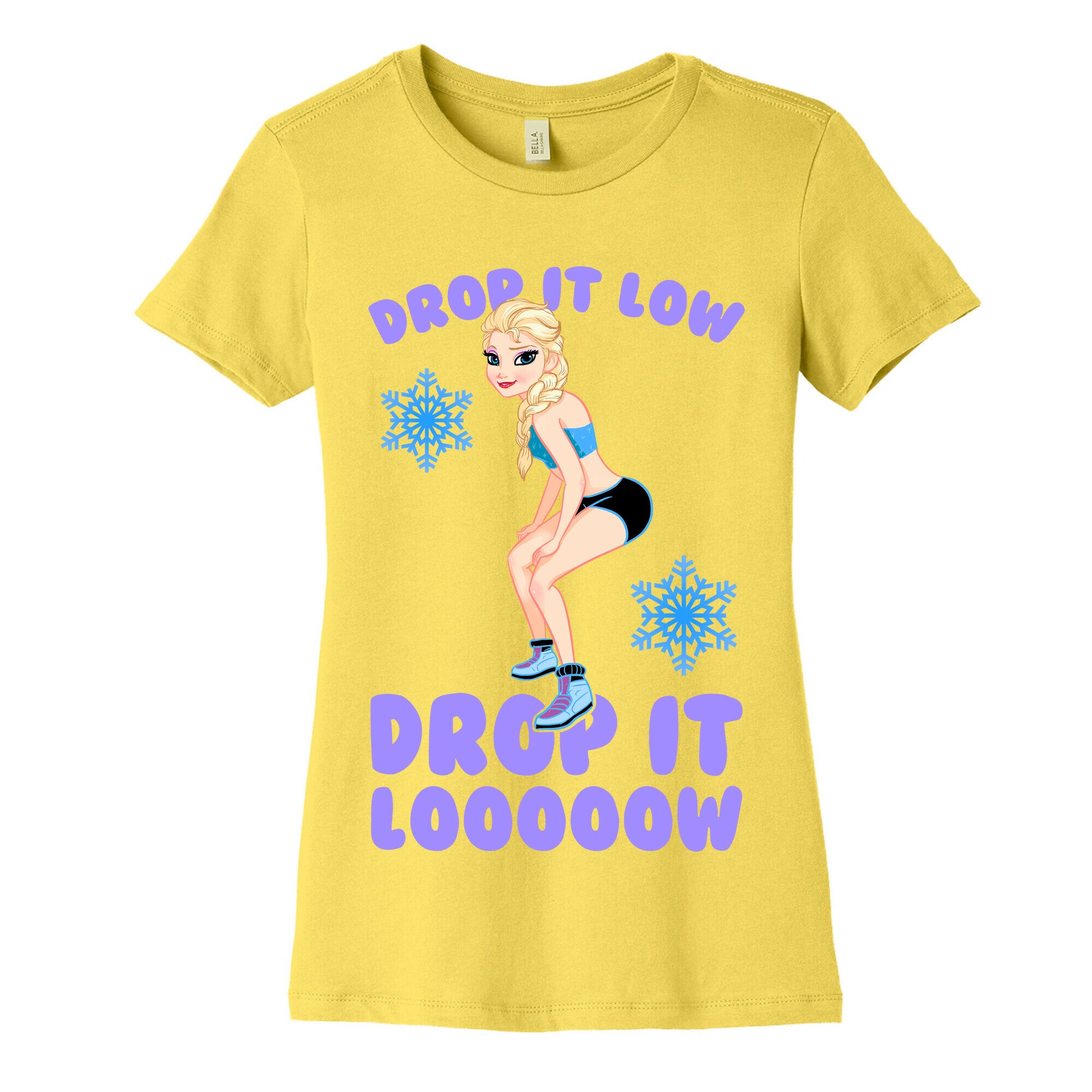 Twerking Elsa Women's Cotton Tee