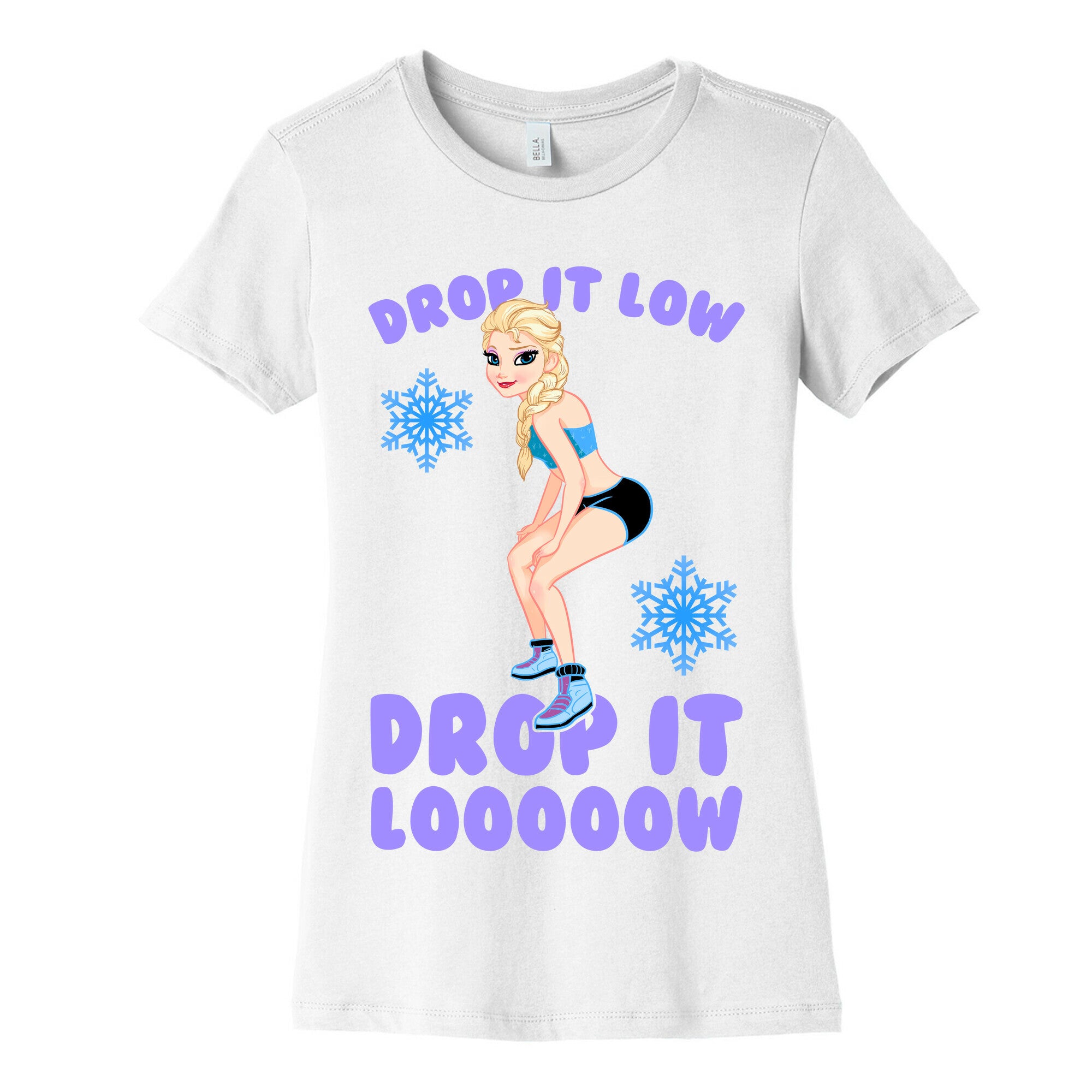 Twerking Elsa Women's Cotton Tee