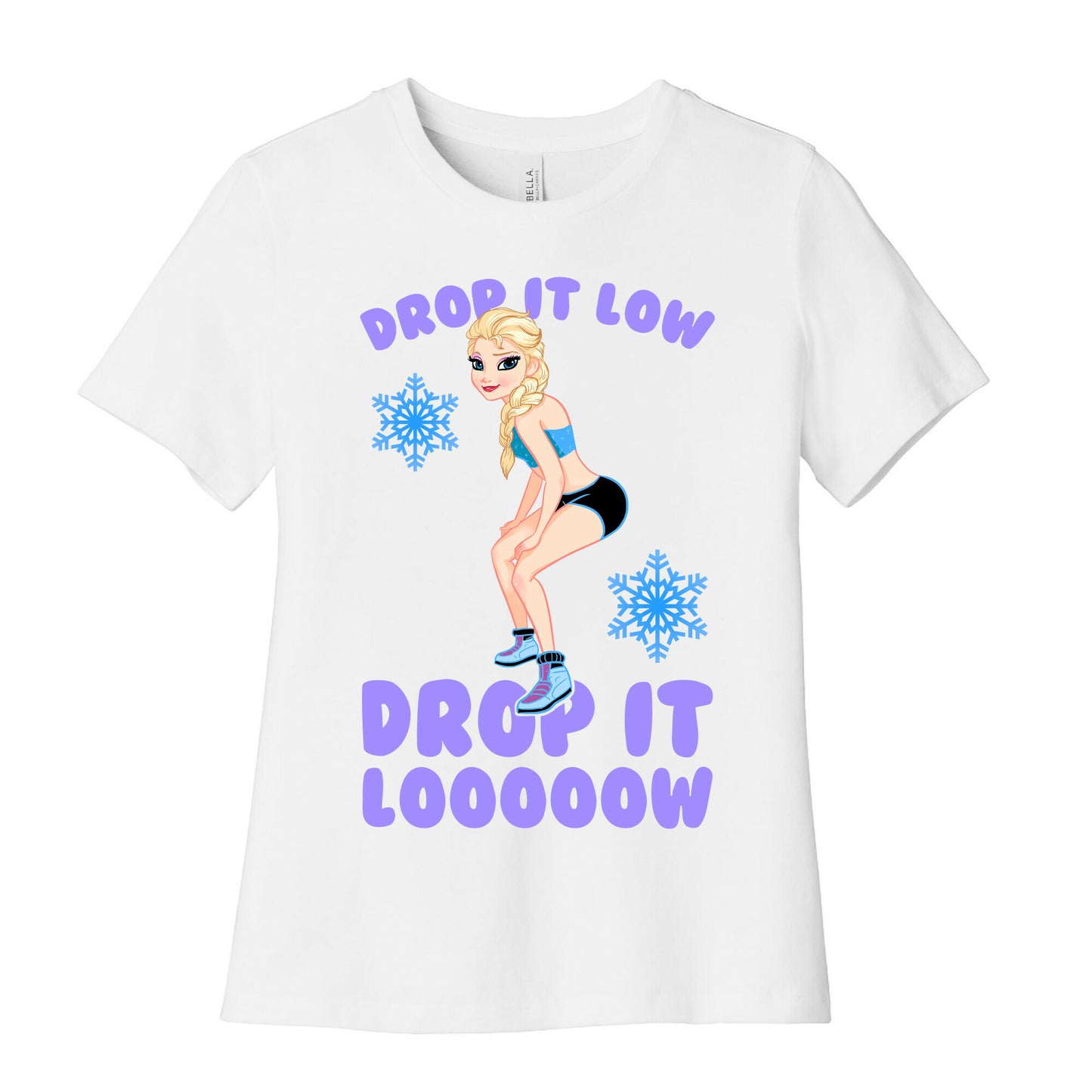 Twerking Elsa Women's Cotton Tee