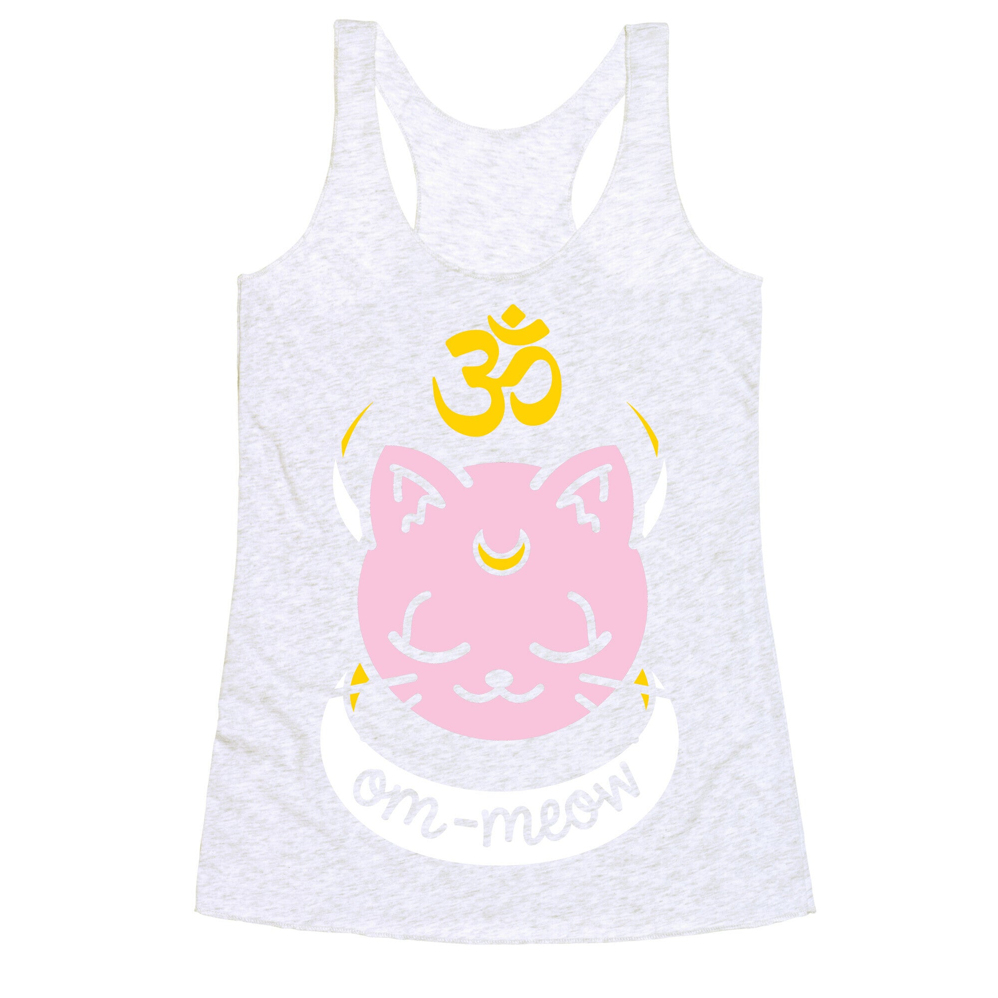 Om-Meow Racerback Tank