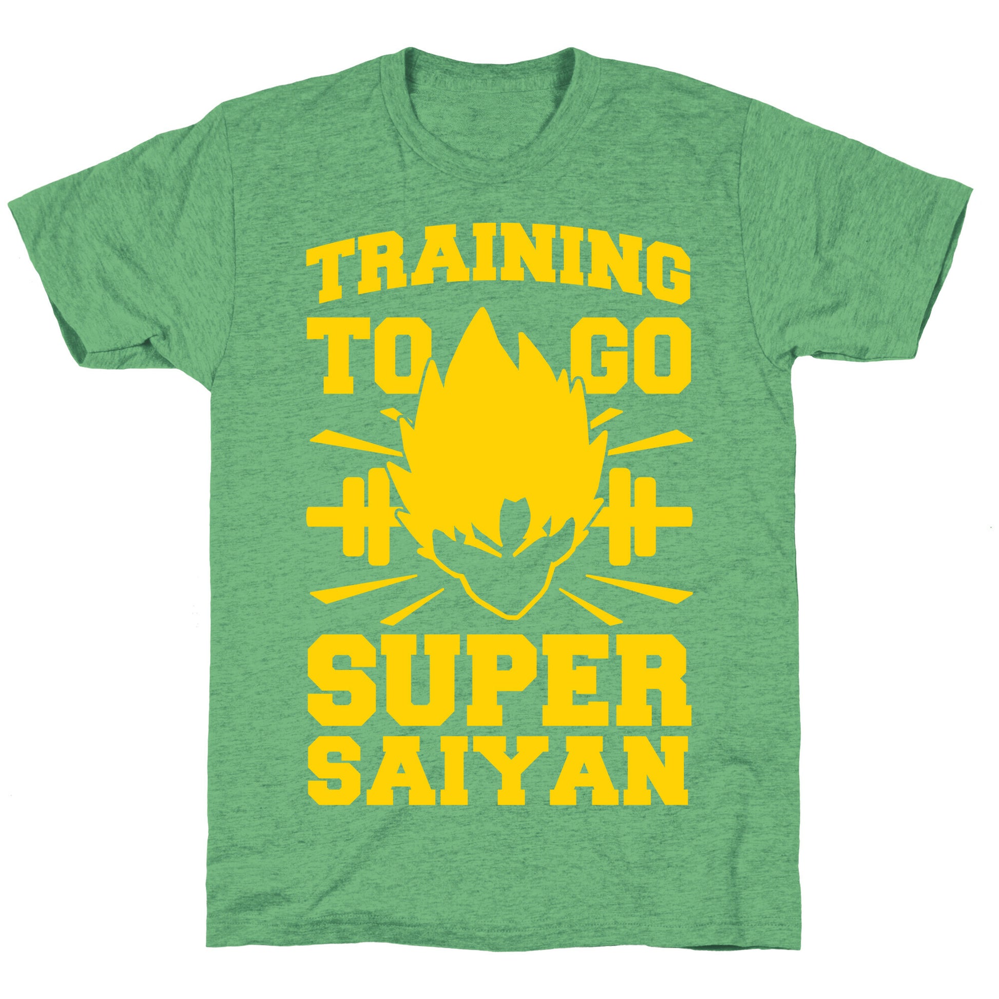 Training to Go Super Saiyan Unisex Triblend Tee