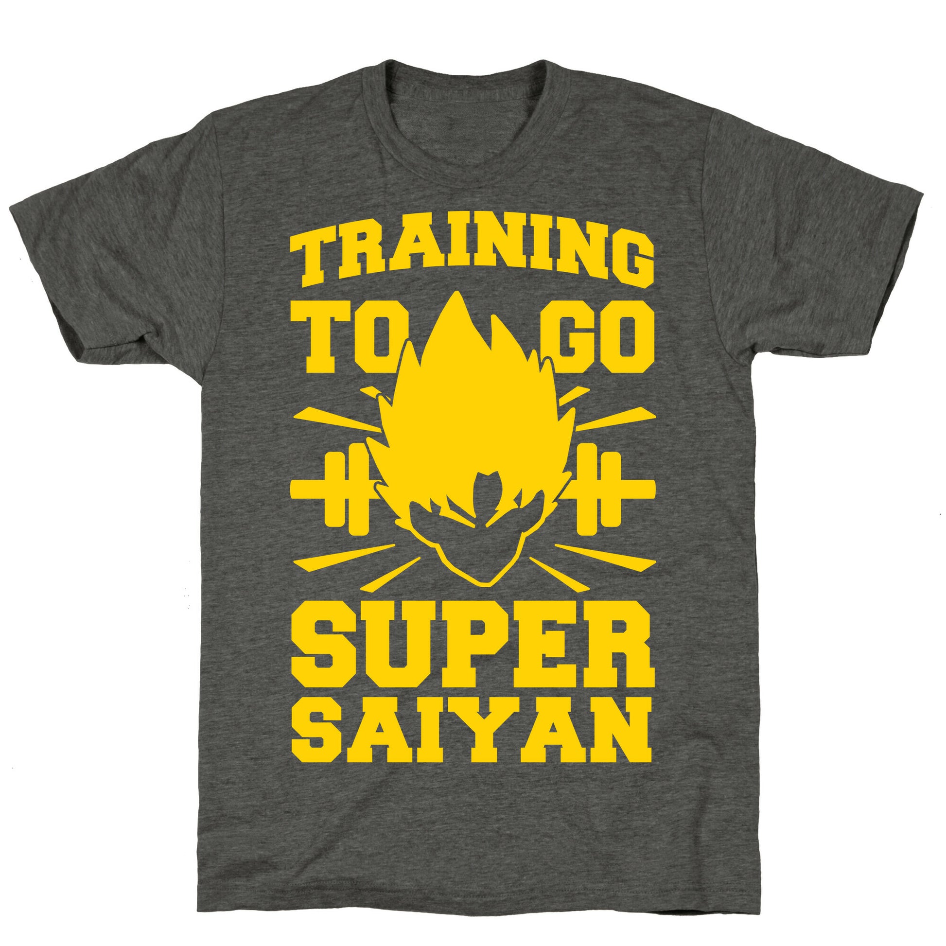 Training to Go Super Saiyan Unisex Triblend Tee
