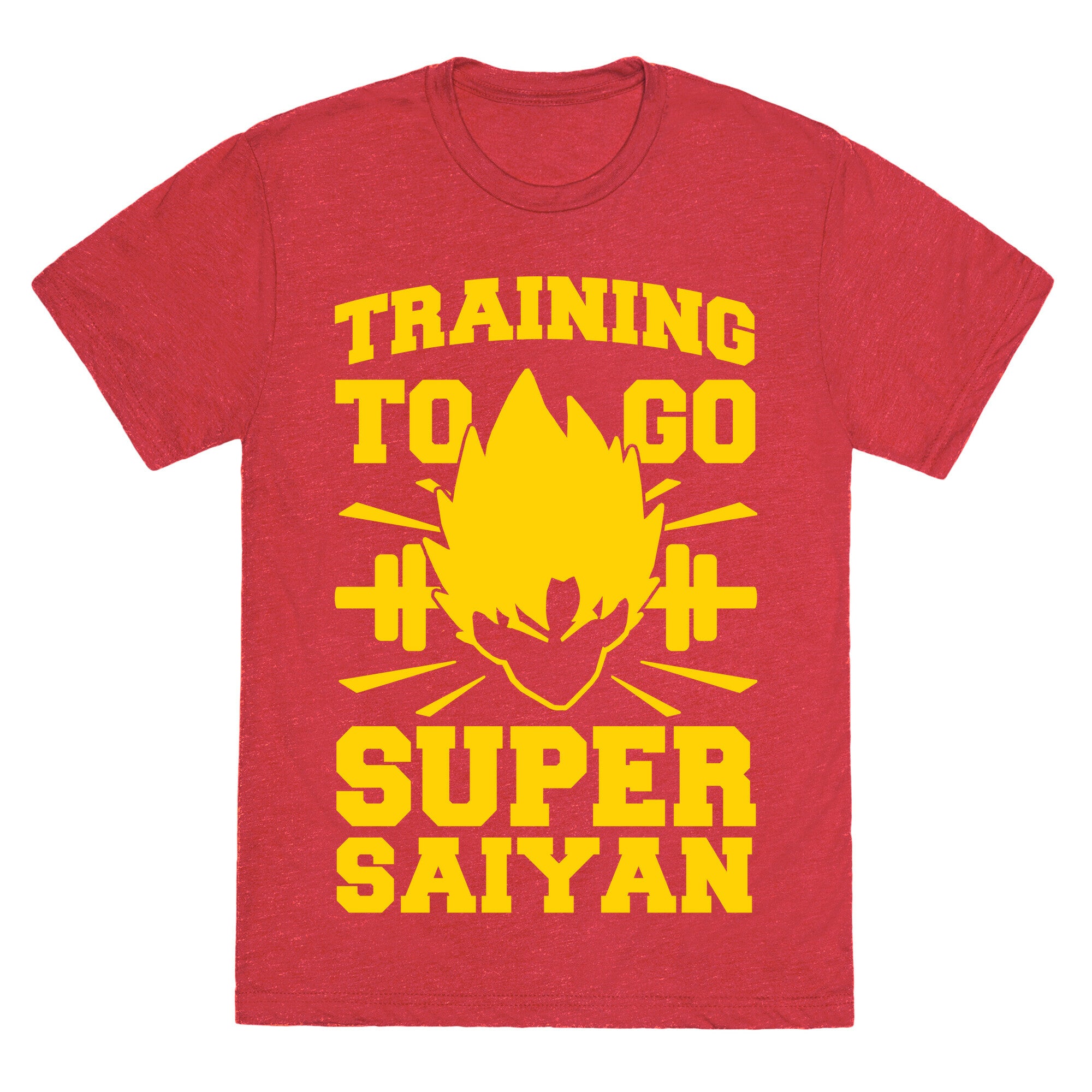 Training to Go Super Saiyan Unisex Triblend Tee