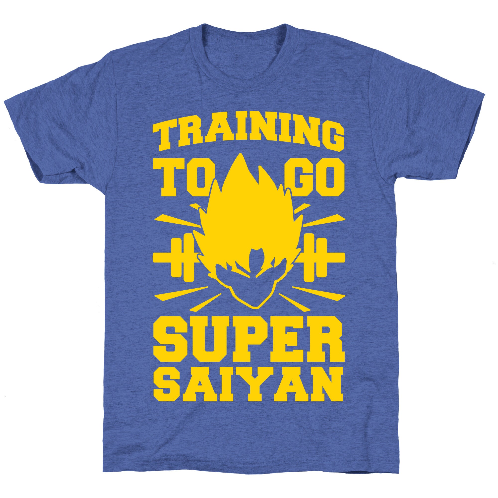 Training to Go Super Saiyan Unisex Triblend Tee