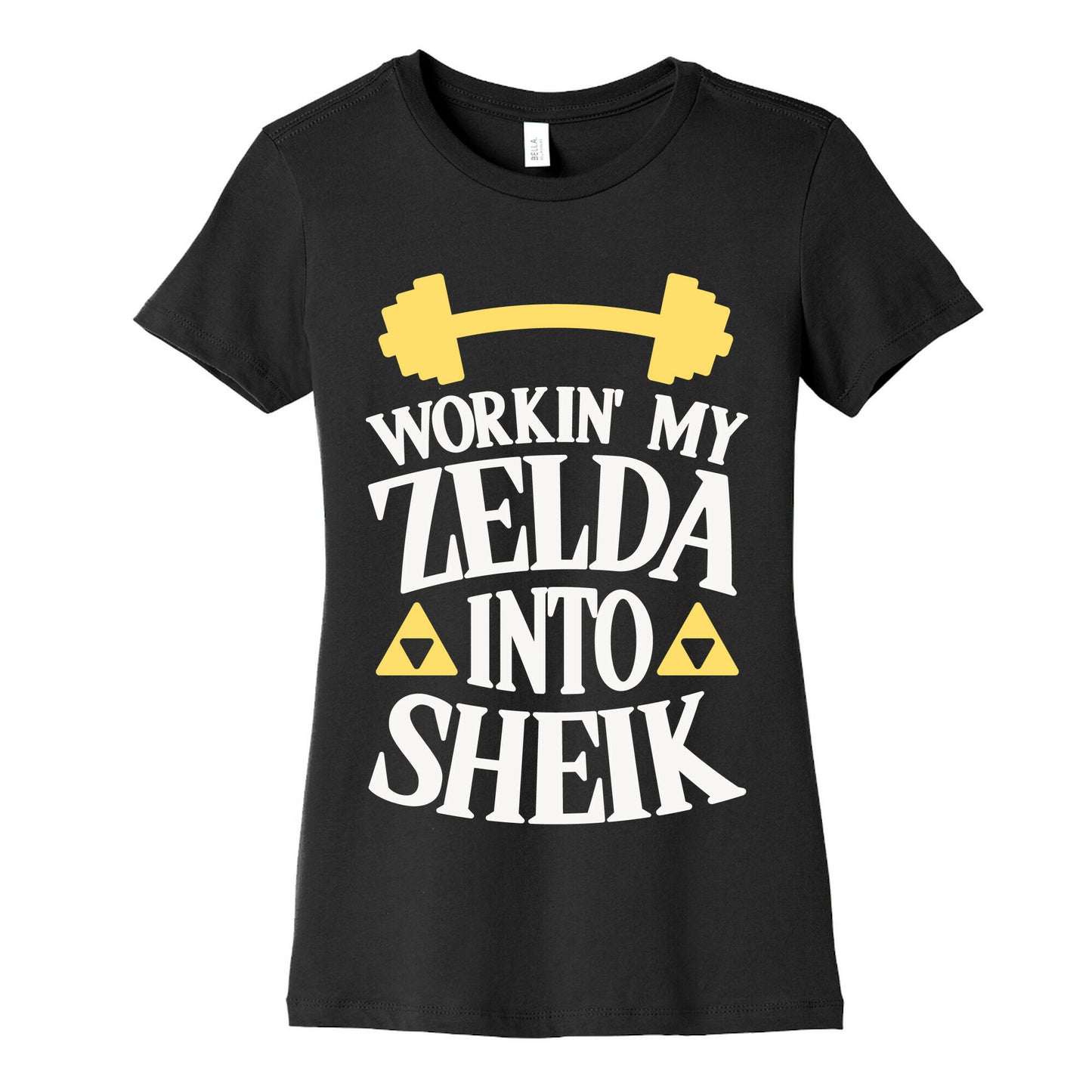 Workin' My Zelda Into Sheik Women's Cotton Tee