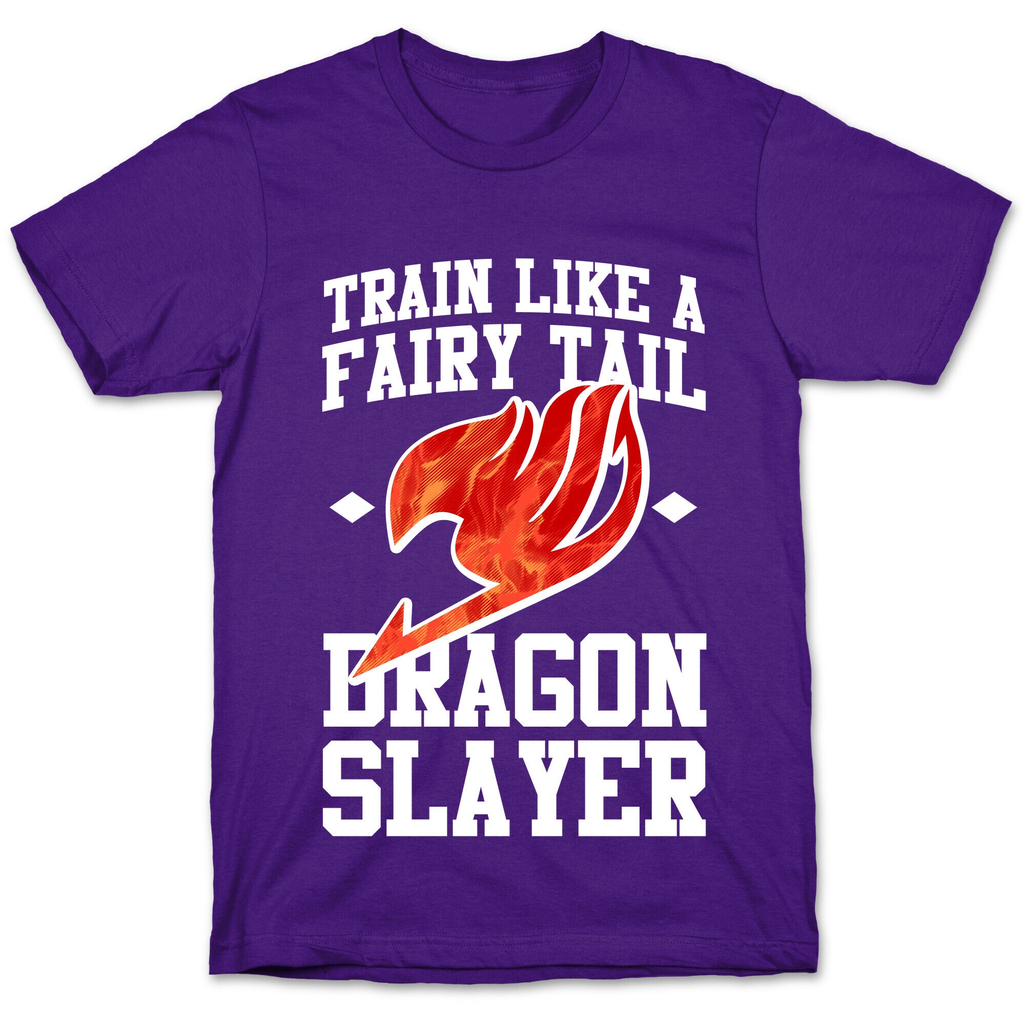 Train Like a Fairy Tail Dragon Slayer (Natsu) T-Shirt
