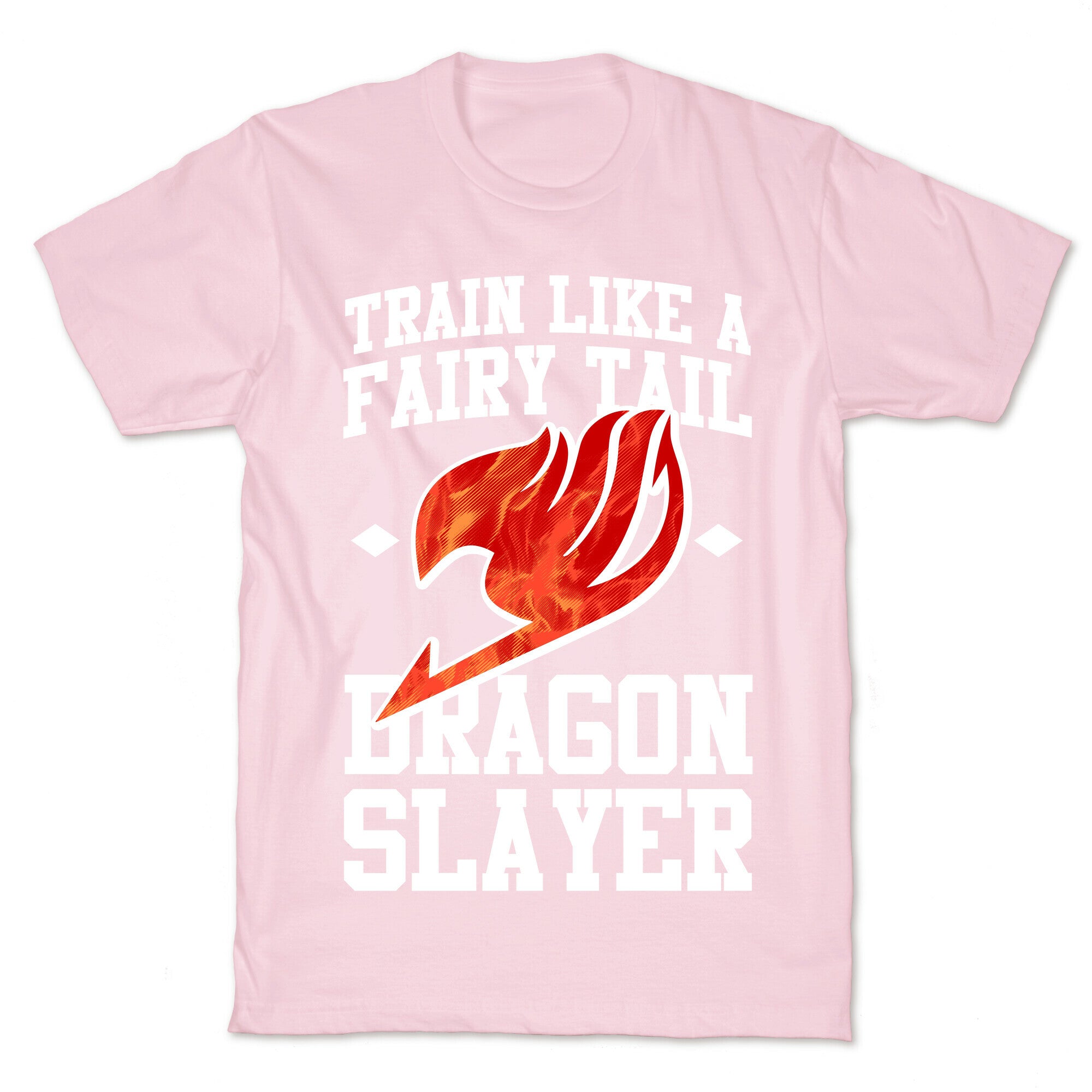Train Like a Fairy Tail Dragon Slayer (Natsu) T-Shirt