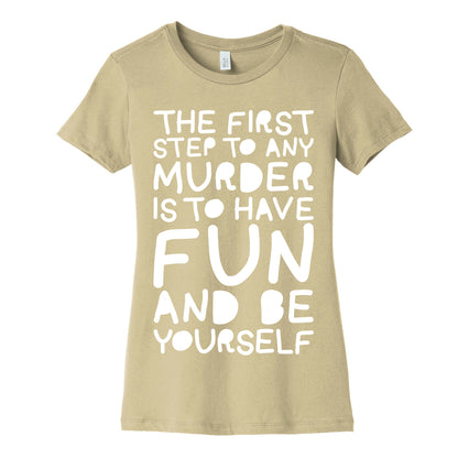 Murder Fun Women's Cotton Tee