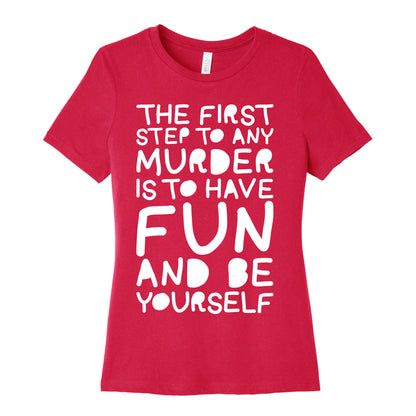 Murder Fun Women's Cotton Tee