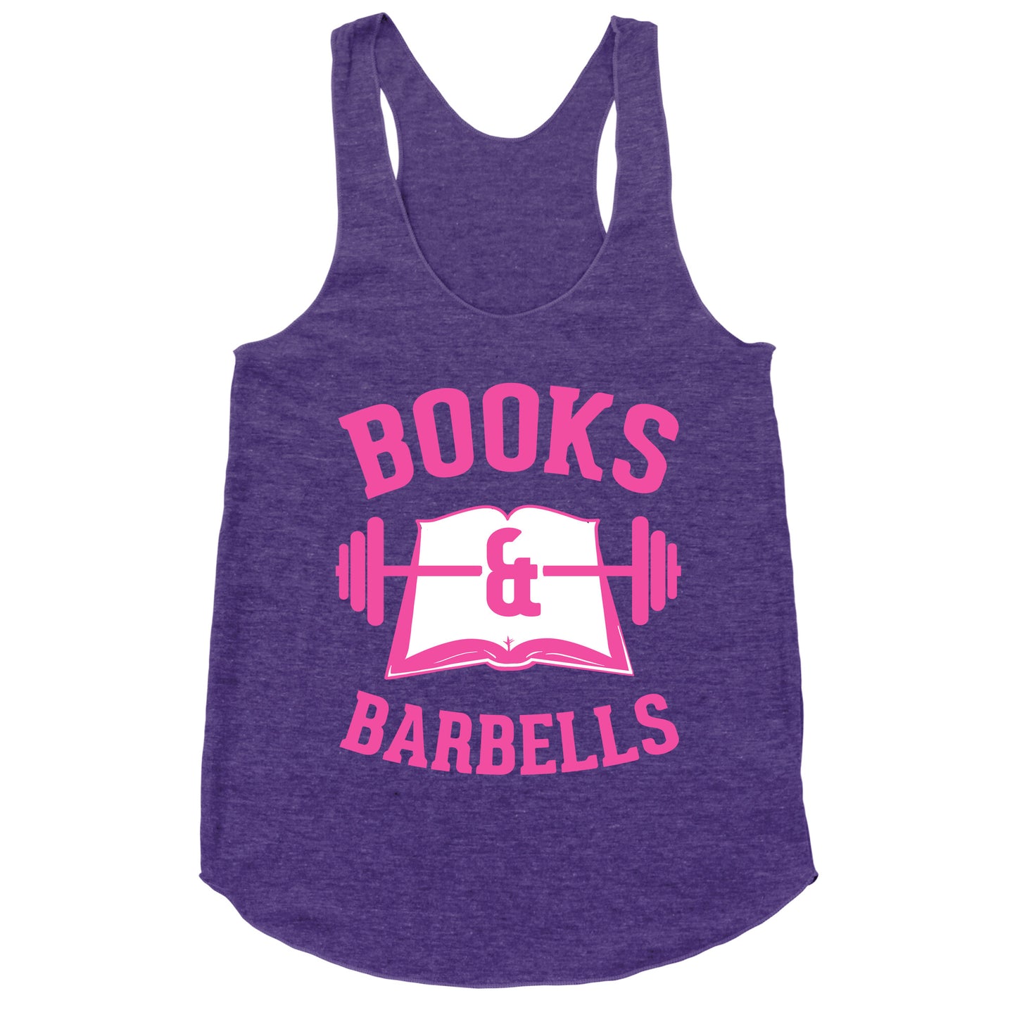 Books & Barbells Racerback Tank