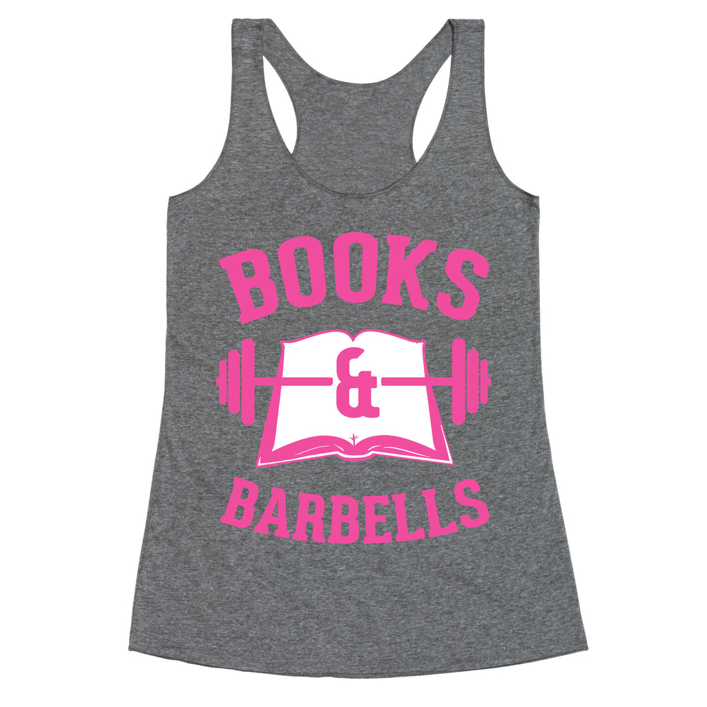 Books & Barbells Racerback Tank
