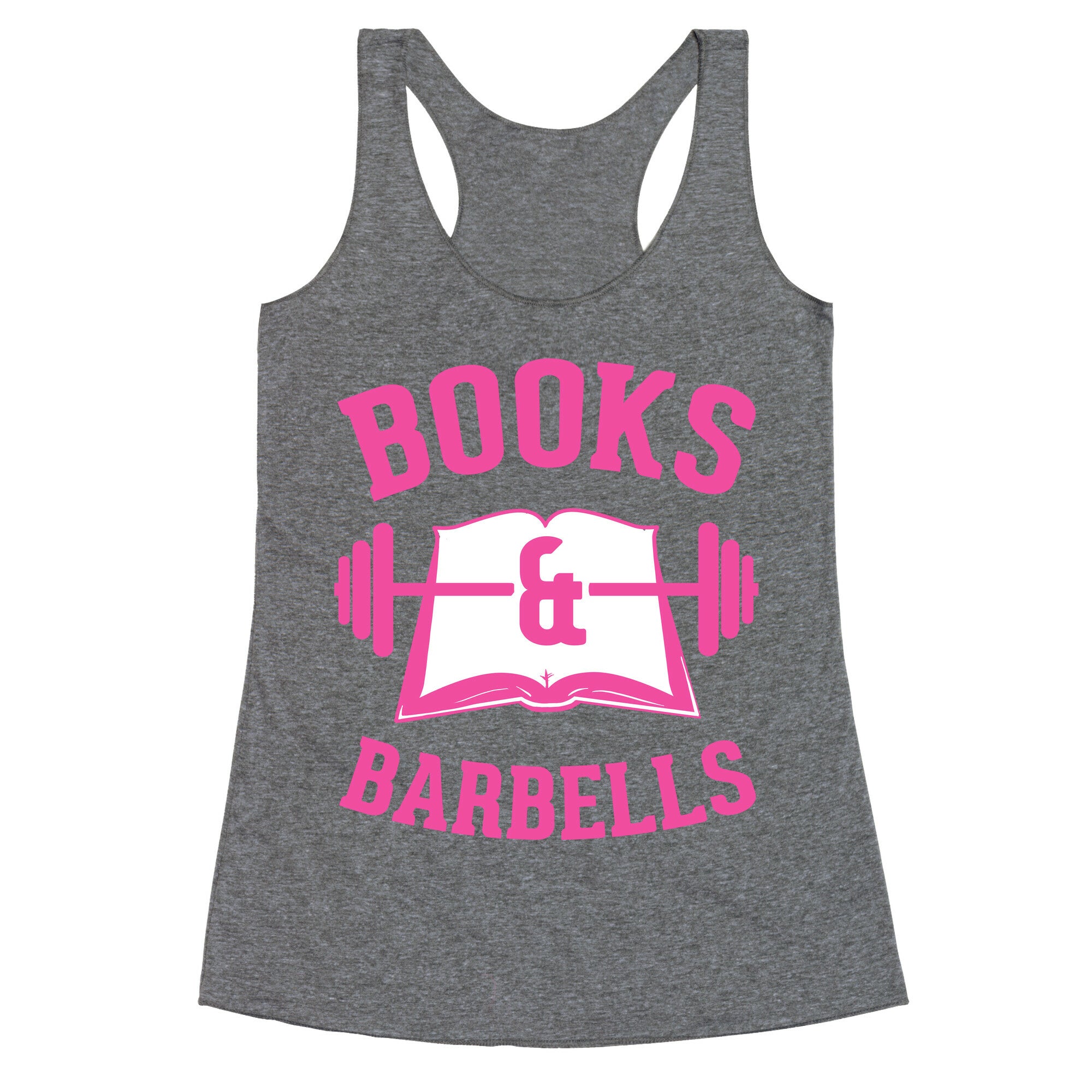 Books & Barbells Racerback Tank