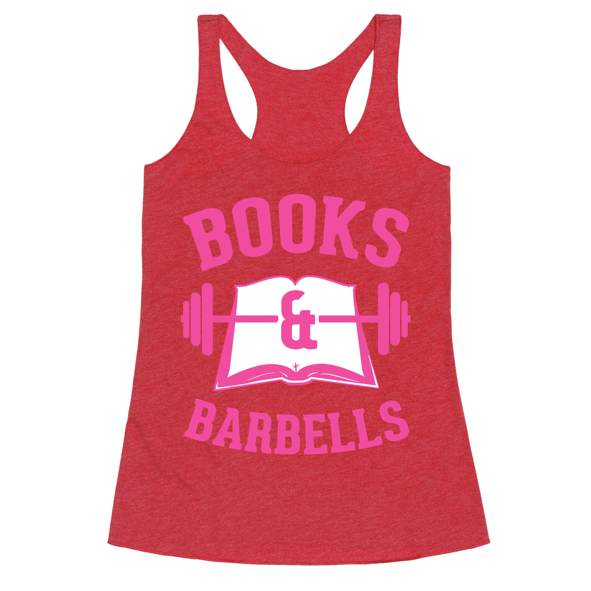 Books & Barbells Racerback Tank