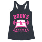Books & Barbells Racerback Tank
