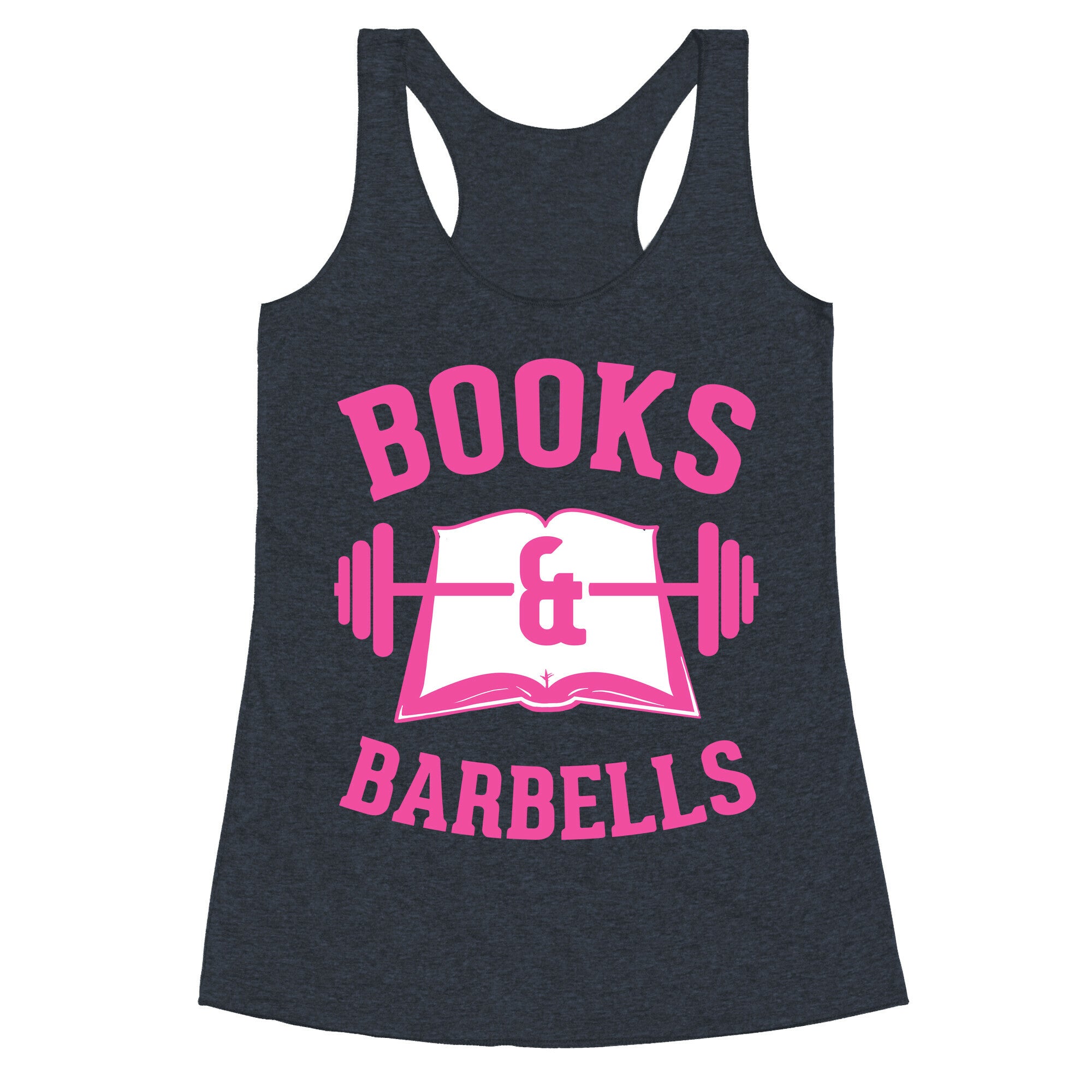 Books & Barbells Racerback Tank