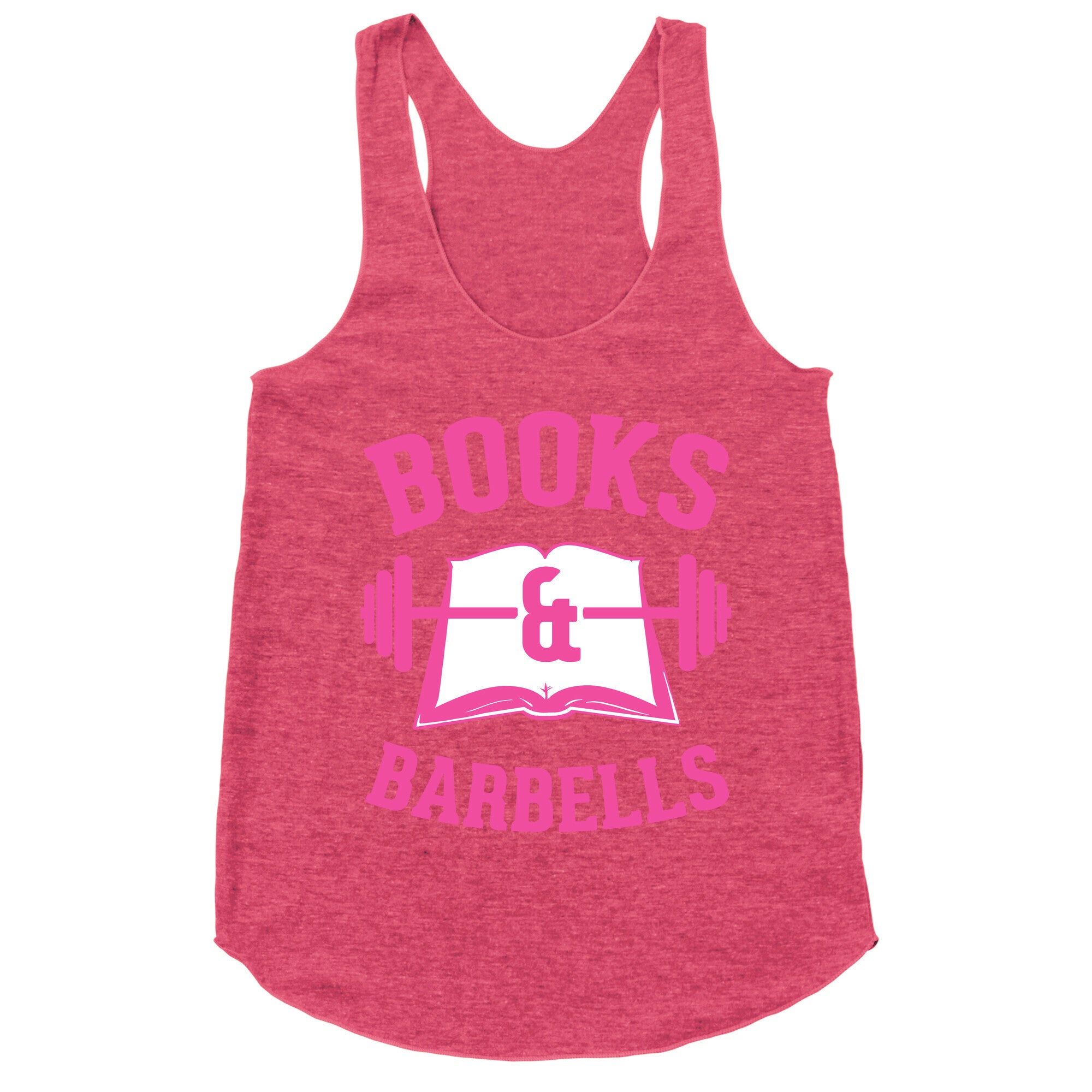 Books & Barbells Racerback Tank