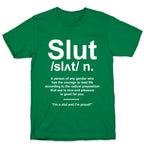 Slut Definition T-Shirt