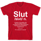 Slut Definition T-Shirt