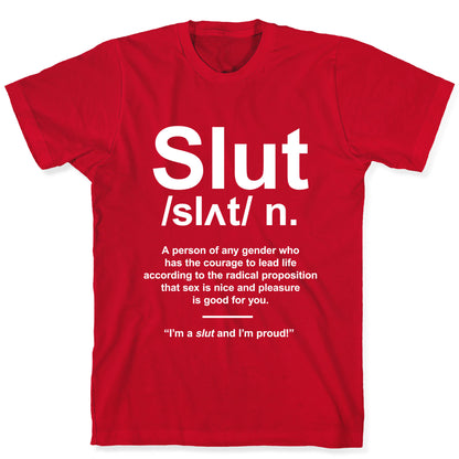 Slut Definition T-Shirt