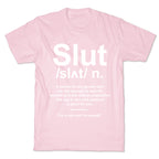 Slut Definition T-Shirt