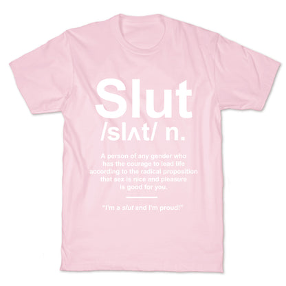 Slut Definition T-Shirt