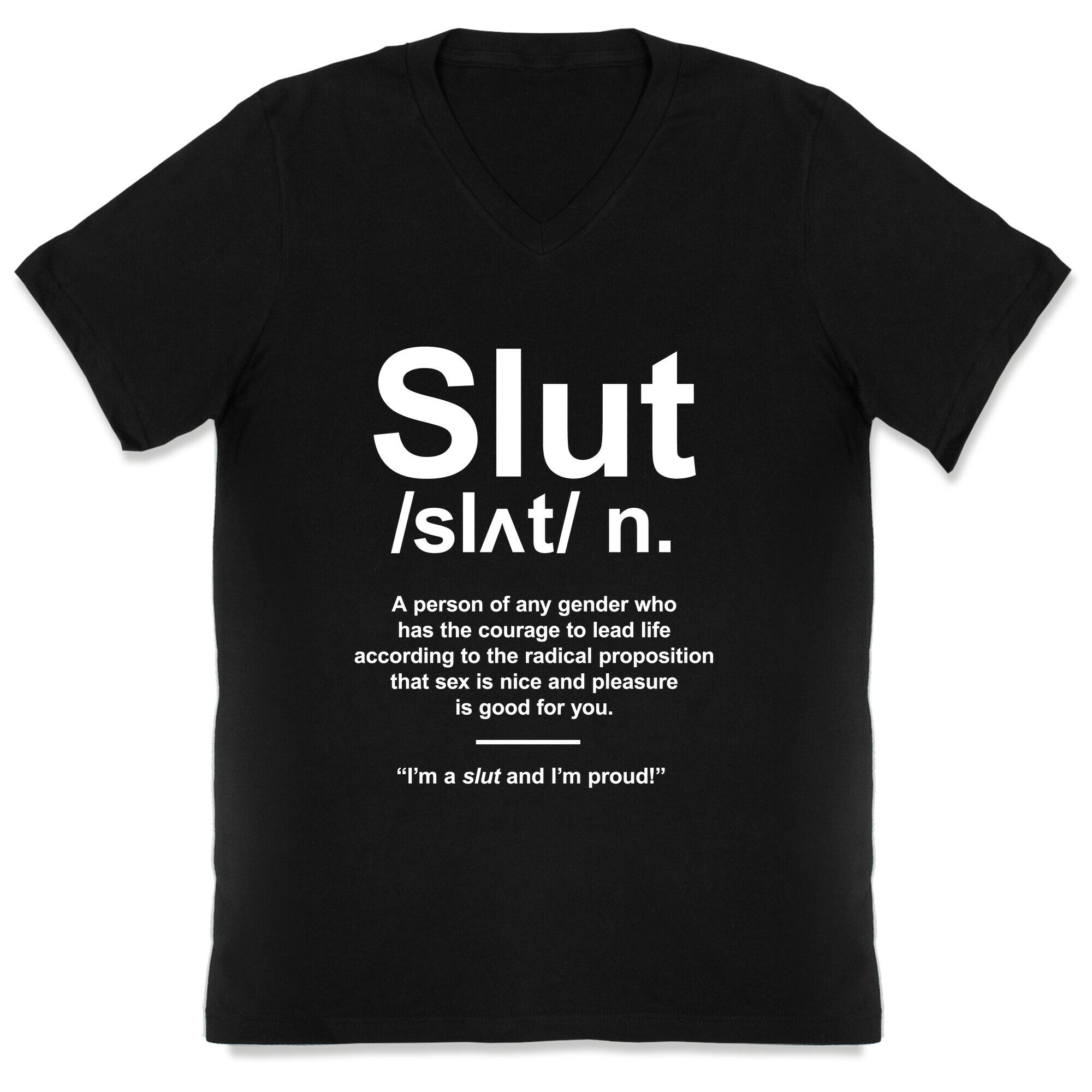Slut Definition V-Neck