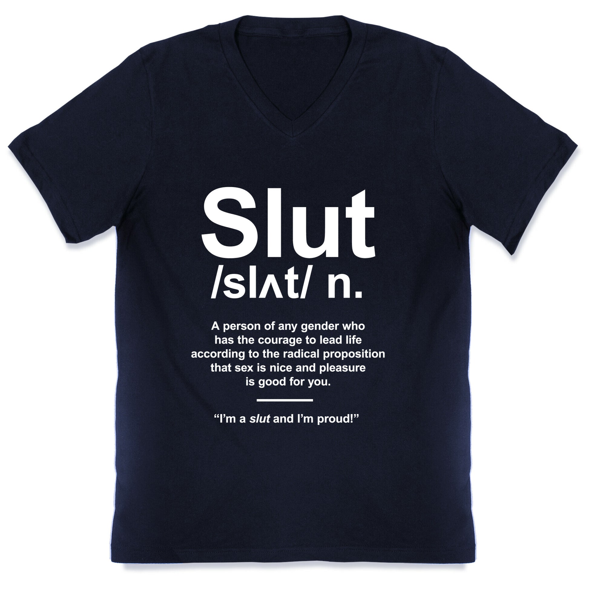 Slut Definition V-Neck