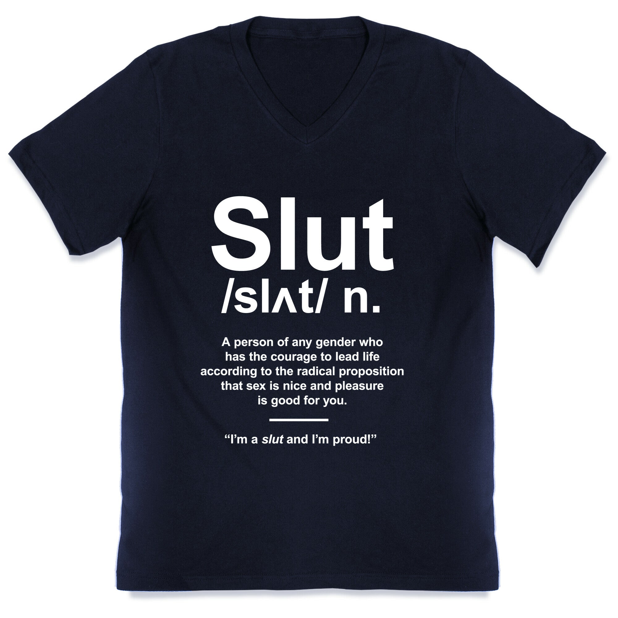 Slut Definition V-Neck
