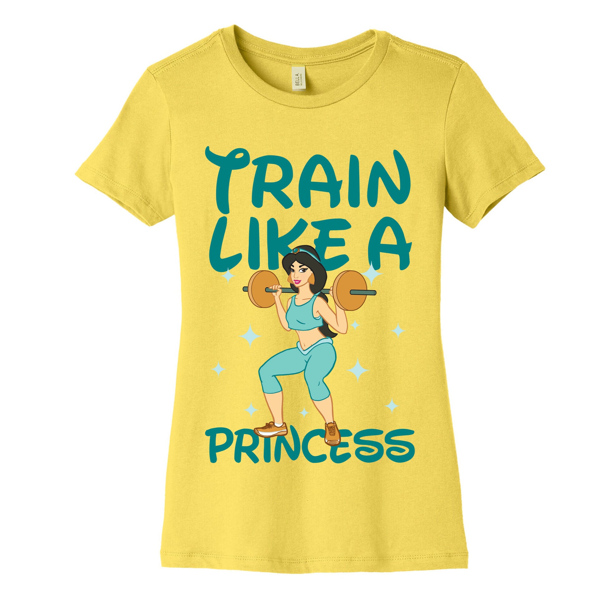 Train Like a Princess Women's Cotton Tee