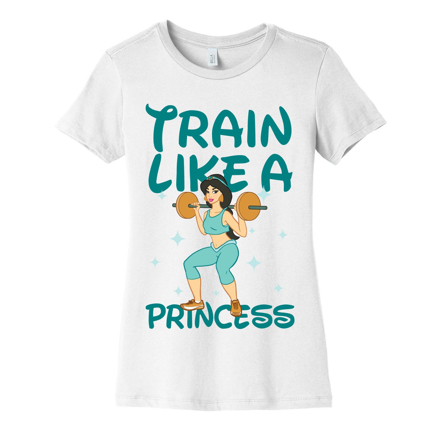 Train Like a Princess Women's Cotton Tee