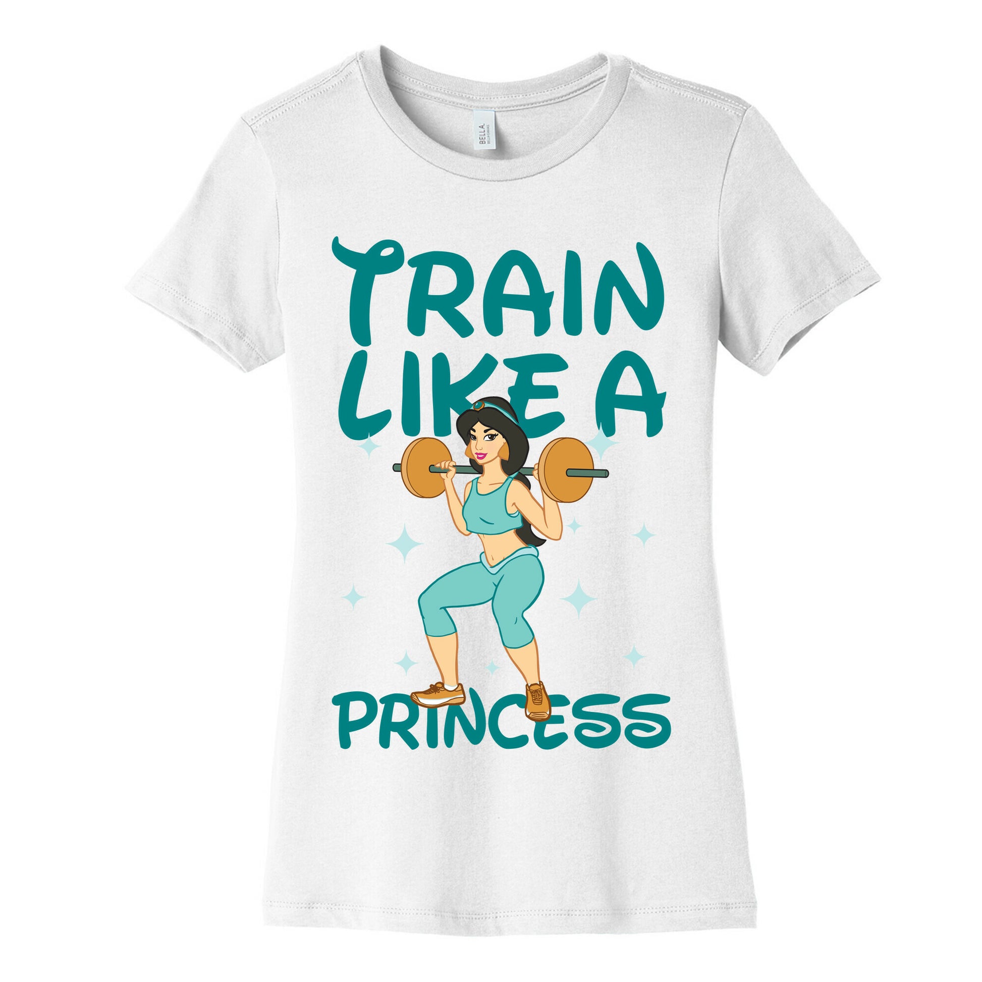Train Like a Princess Women's Cotton Tee