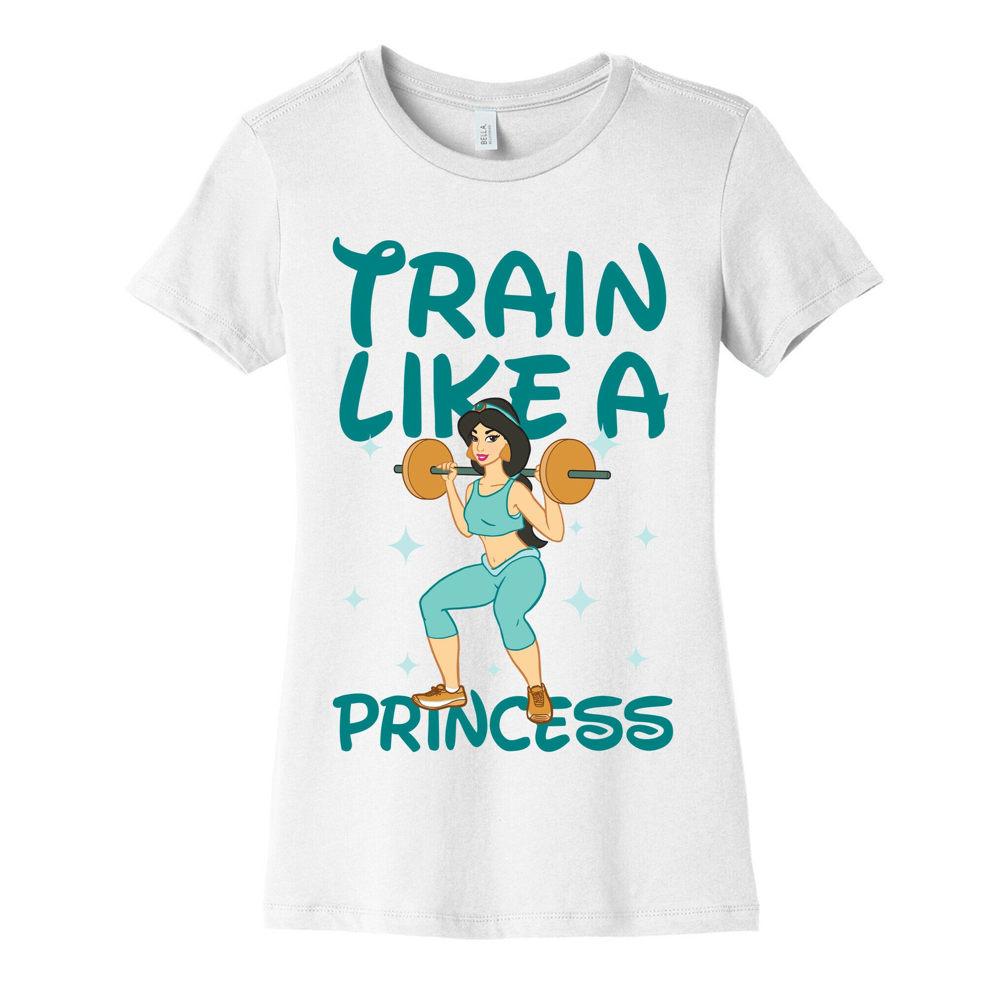 Train Like a Princess Women's Cotton Tee