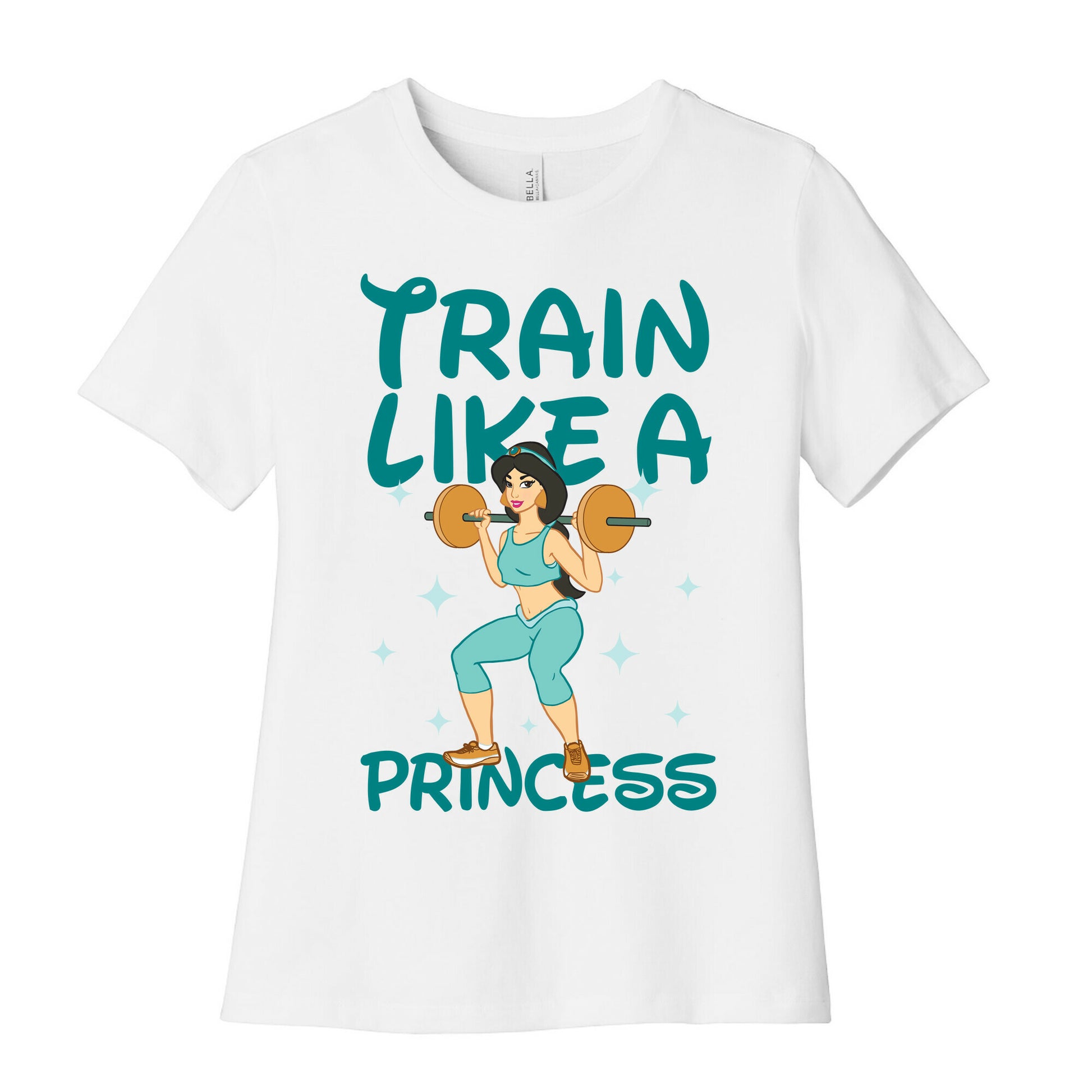 Train Like a Princess Women's Cotton Tee