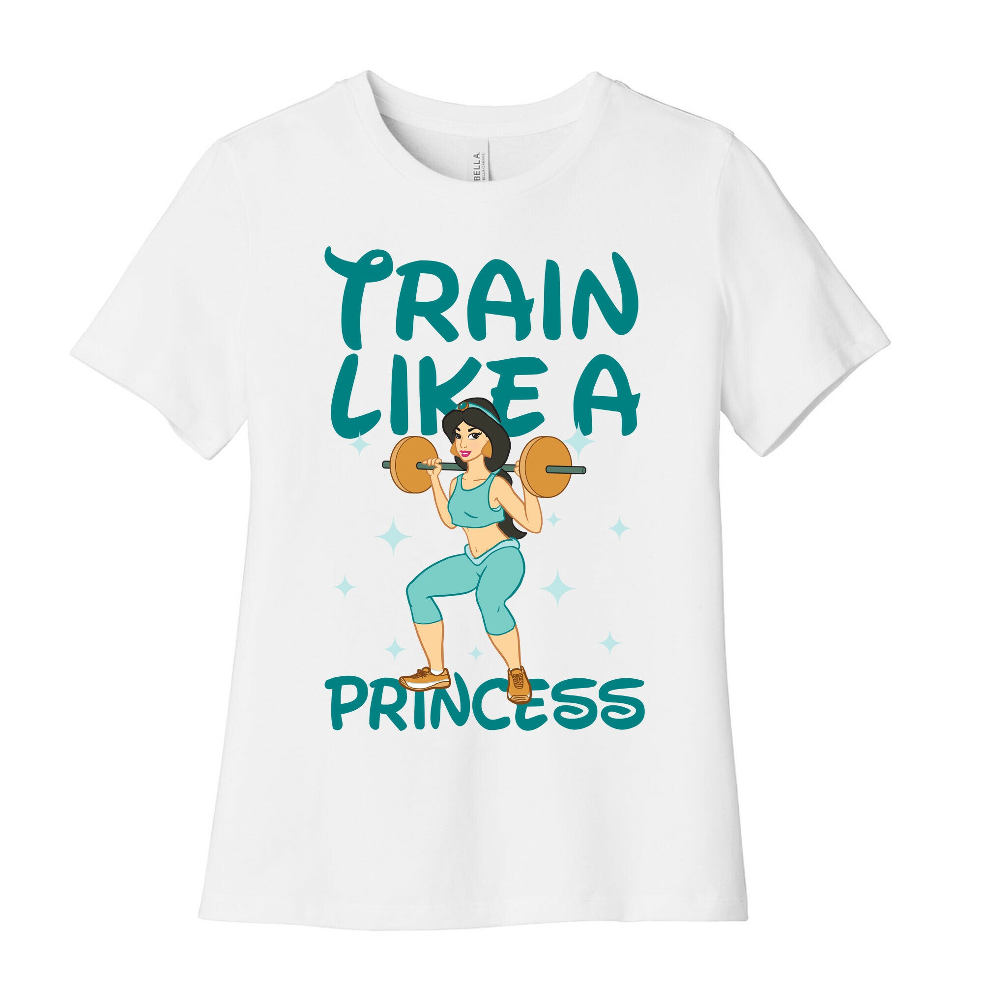 Train Like a Princess Women's Cotton Tee