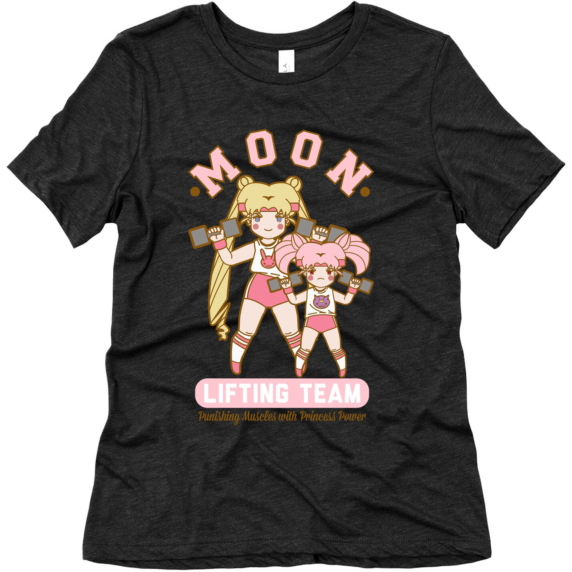 Moon Lifting Team Parody Women's Triblend Tee