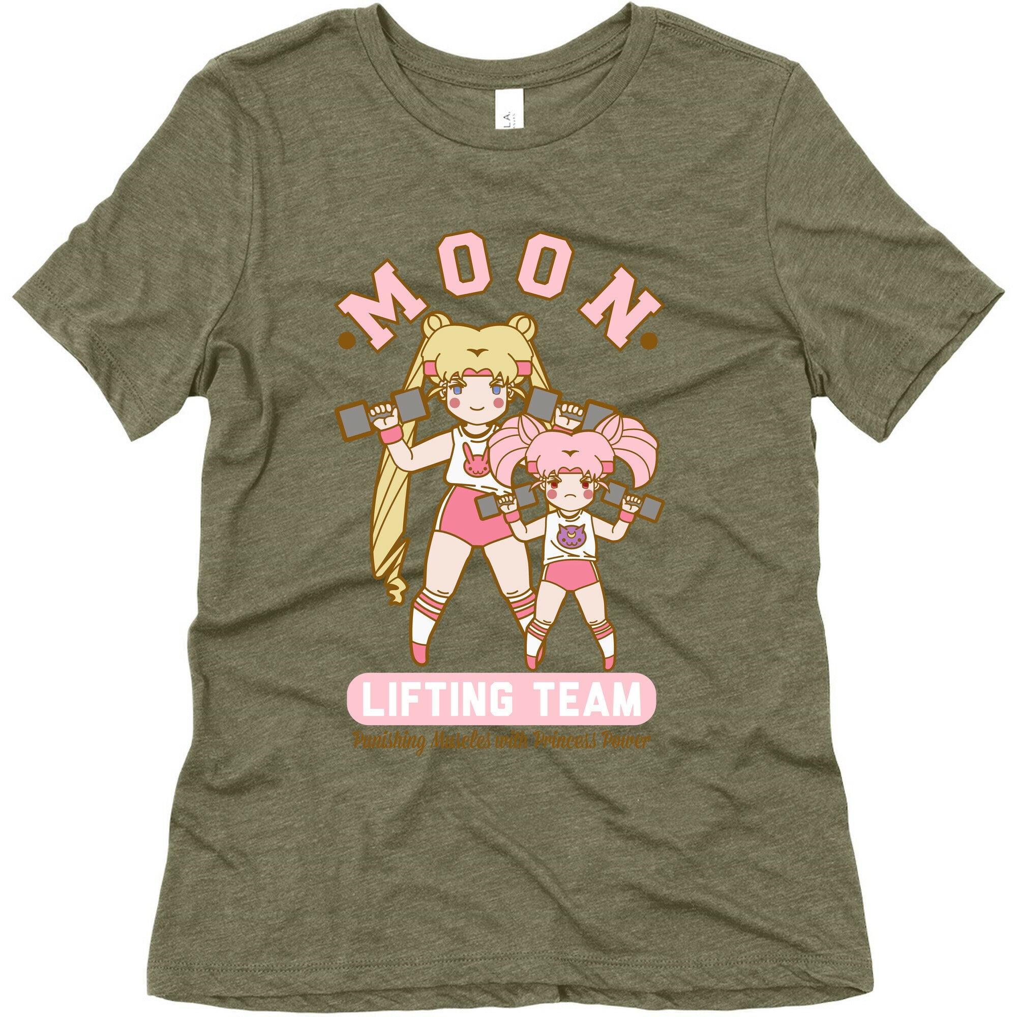 Moon Lifting Team Parody Women's Triblend Tee