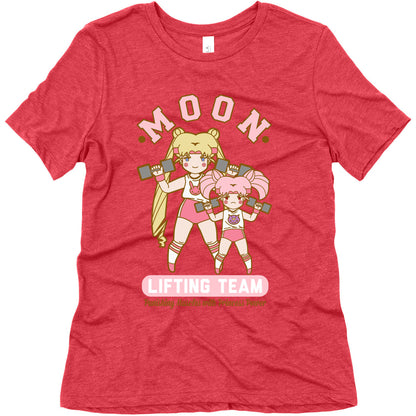 Moon Lifting Team Parody Women's Triblend Tee