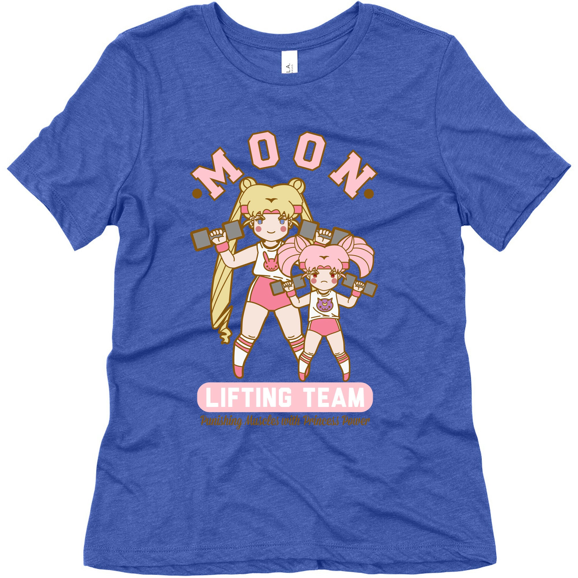 Moon Lifting Team Parody Women's Triblend Tee