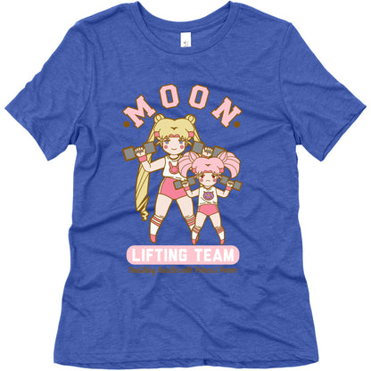 Moon Lifting Team Parody Women's Triblend Tee