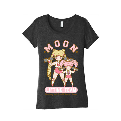 Moon Lifting Team Parody Women's Triblend Tee