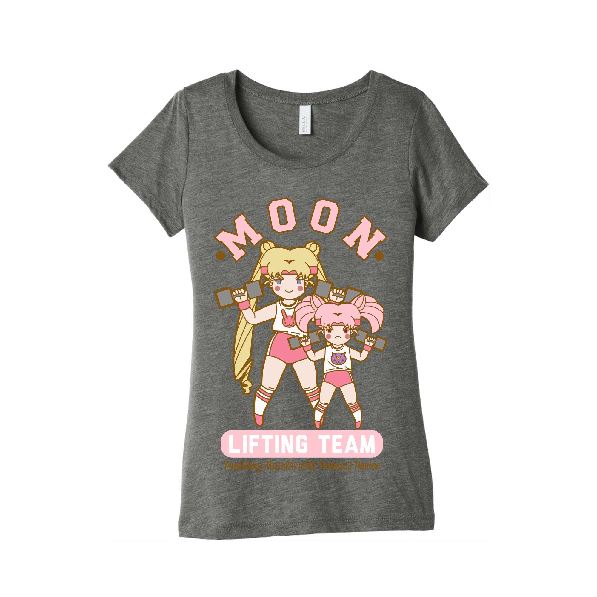 Moon Lifting Team Parody Women's Triblend Tee