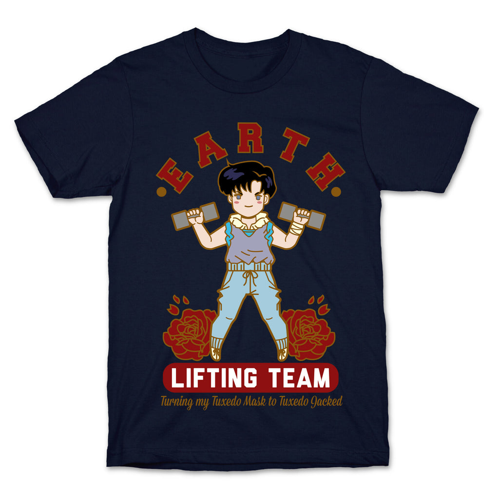 Earth Lifting Team Parody T-Shirt
