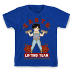 Earth Lifting Team Parody T-Shirt