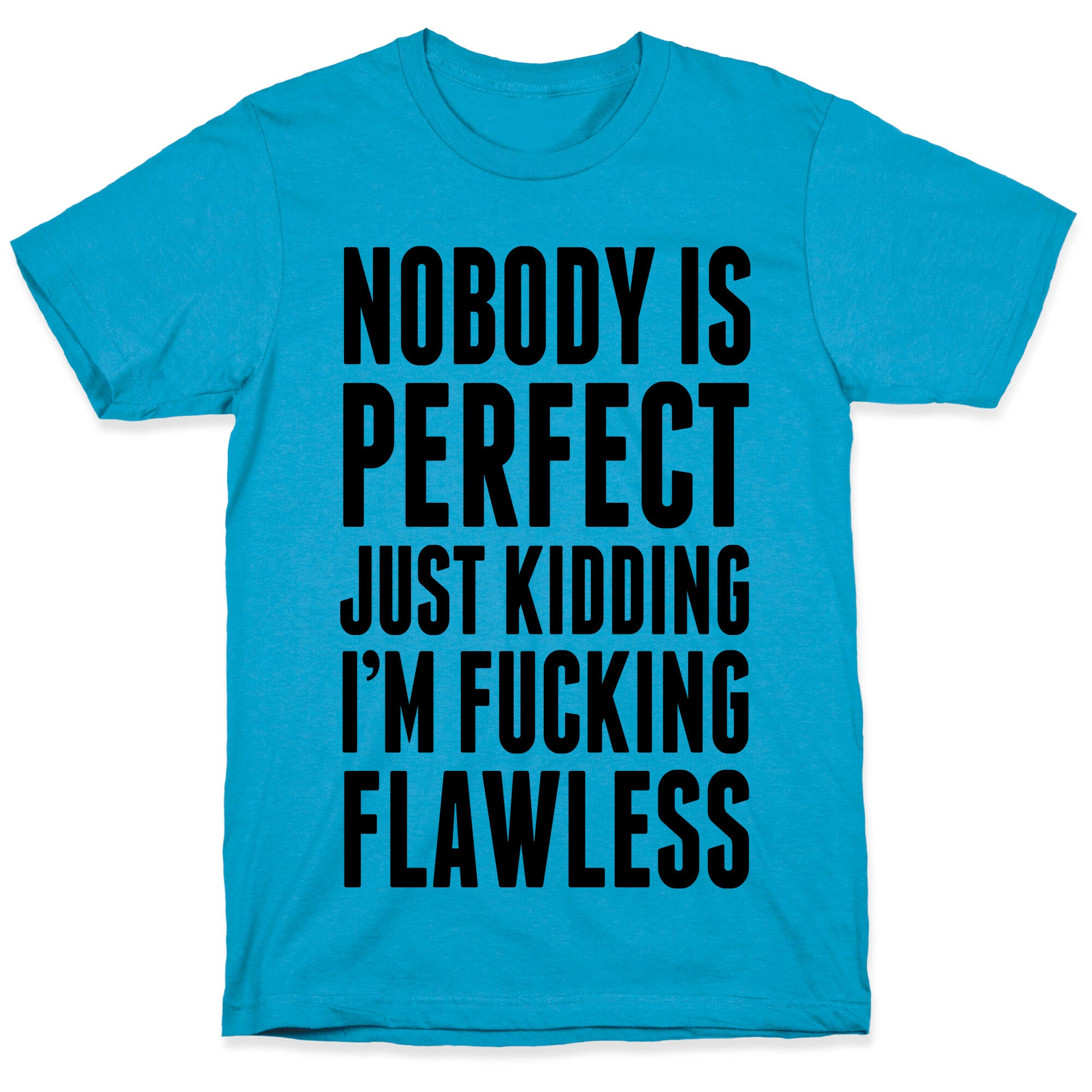 Nobody is Perfect. (Just Kidding) Unisex Triblend Tee